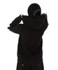 AAKAM Cable Knitted Zip-Up Hoodie (Black)