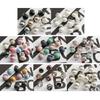 10pcs/set Shirt Brooch Button-free Button Pins Women Fashionable Imitation Pearls Blouses Buckle Clothing Accessories