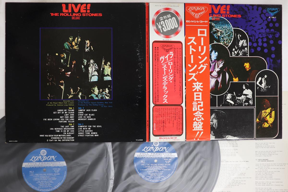 

LP Record ROLLING STONES - Live SL2267 LONDON 1973 Japan Obi Rock Used