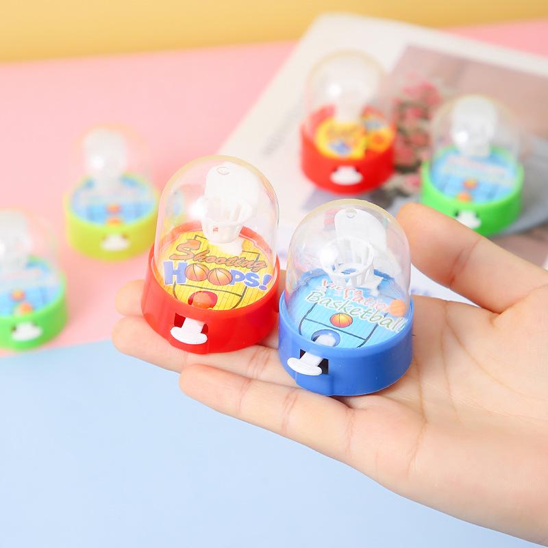 Mini Handheld Basketball Shooting Game - Educational Desktop Toy for Kids