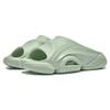 Li Ning BADFIVE Chinelo Slide Silencioso Resistente à Abrasão Chinelos Femininos Verde Celadon Água ABTT006-3