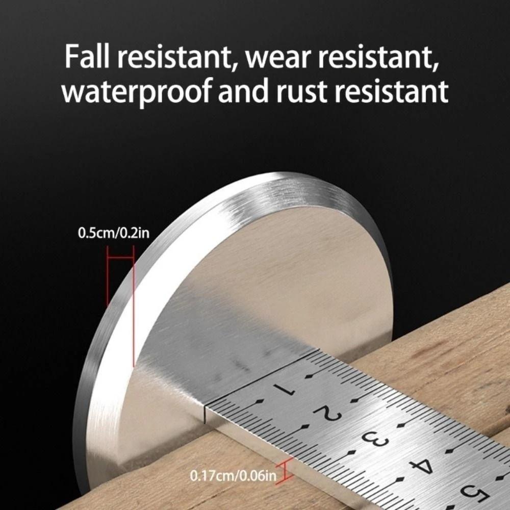 New Stainless Steel Tile Leveler Anti-Slip Accurate Ceiling and Floor Tile Height Ruler Horizontal Lines Positioning Hand Tool