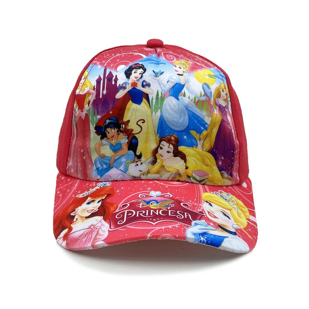 Character Frozen Baseball Hat With Breathable Polyester Material Sun Protection