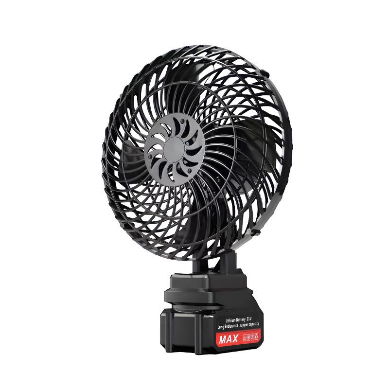 High-Power Portable Industrial Lithium Electric Fan for Home and Car