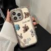 Cookies Bear Stand Suitable for 16ProMax Apple 15 Mobile Case IPhone 13 Mirror 12 Bracelet 11