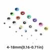 1700pcs Different Sizes Self Adhesive Eyes Self Adhesive Wiggle Eyes Googly Eyes  Doll Decoration