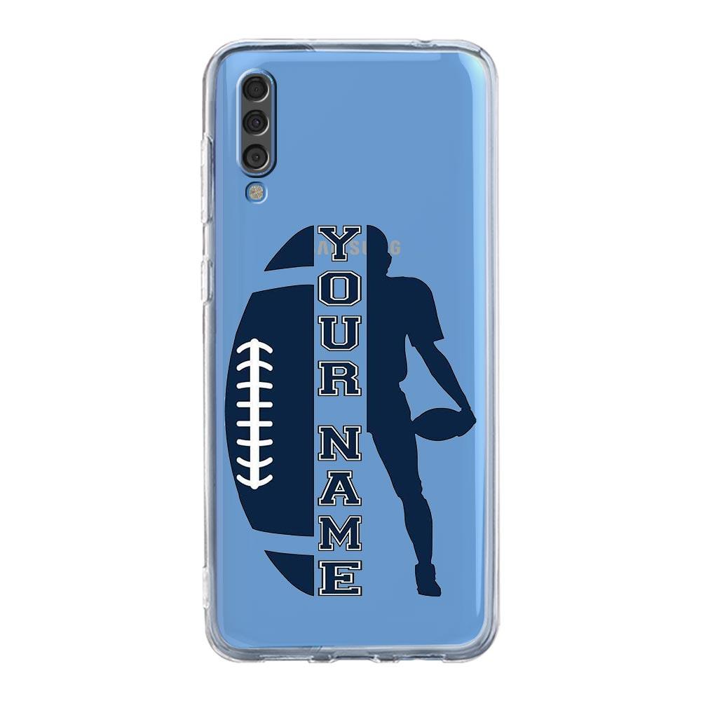 

Phone Case For Samsung A14 5G A12 A22 A32 A34 A42 A52 A54 A50 A70 A72 A30 A40 A20E A10S A20S A02S A04S Clear Cover Rugby Ball Samsung A52 5G