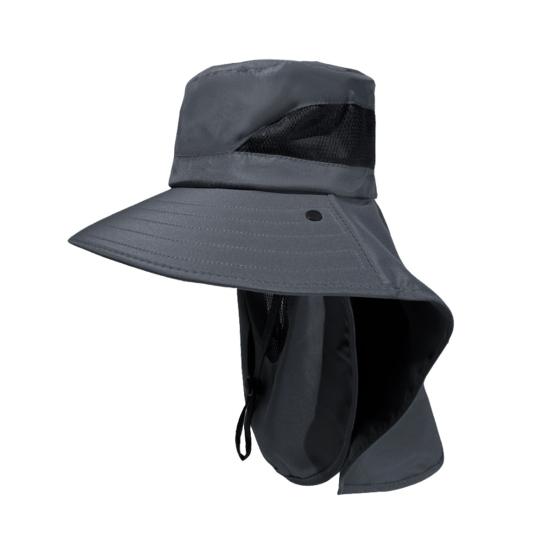 Sun Bucket Hat for Men Women Wide Brim Sun Protection Fishing Beach Hap for Outdoor Hiking Traveling Camping