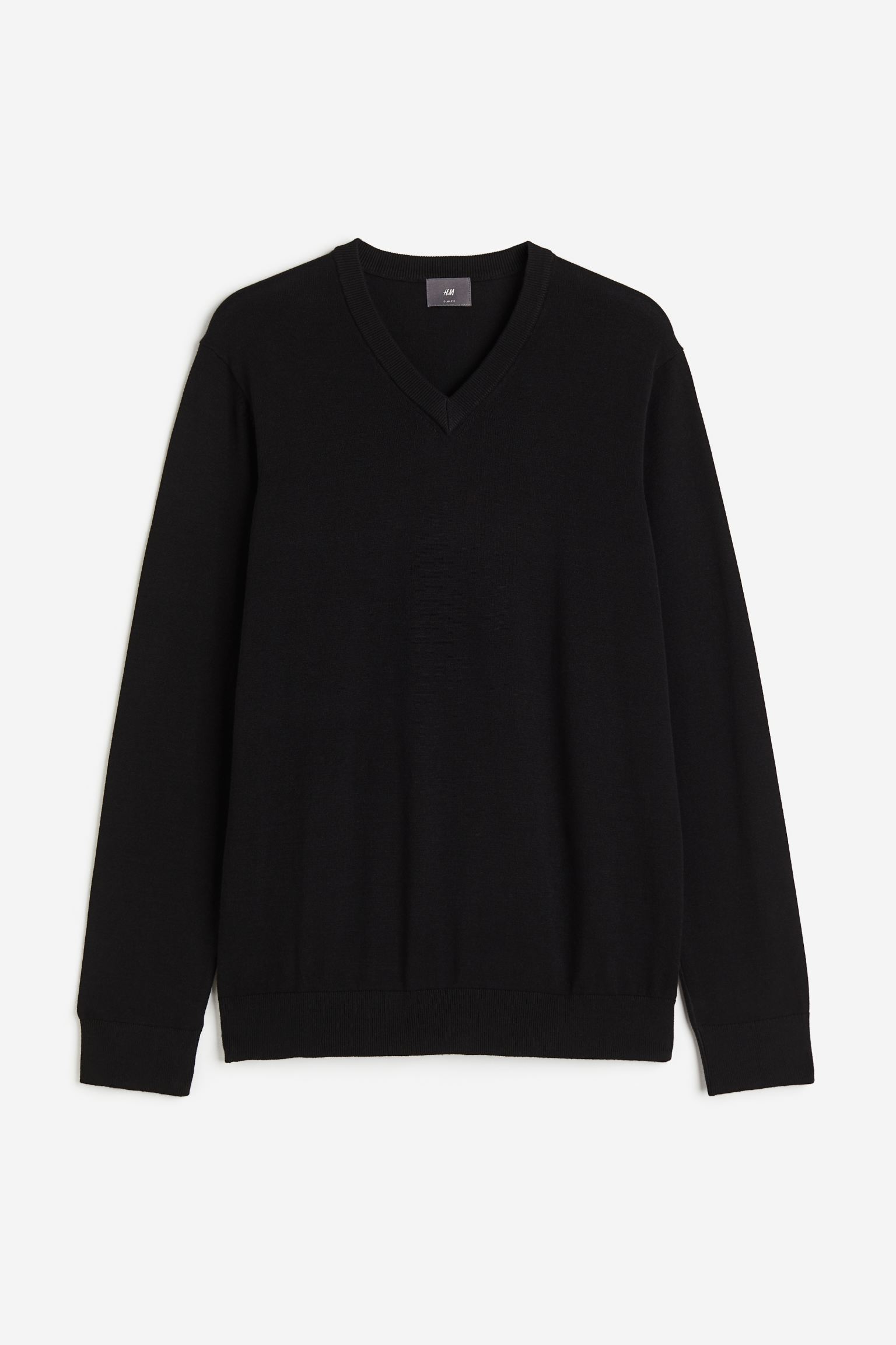 

джемпер Slim Fit с V-образным вырезом