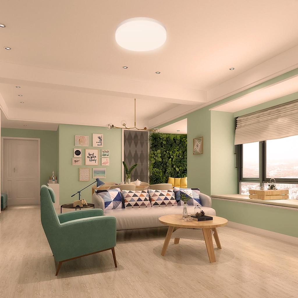Yatak Odası, Oturma Odası, Koridor ve Balkon için Modern Yuvarlak LED Tavan Lambası