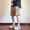Men's Cargo Shorts Casual Loose Fit Multi-Pocket Drawstring Summer Shorts