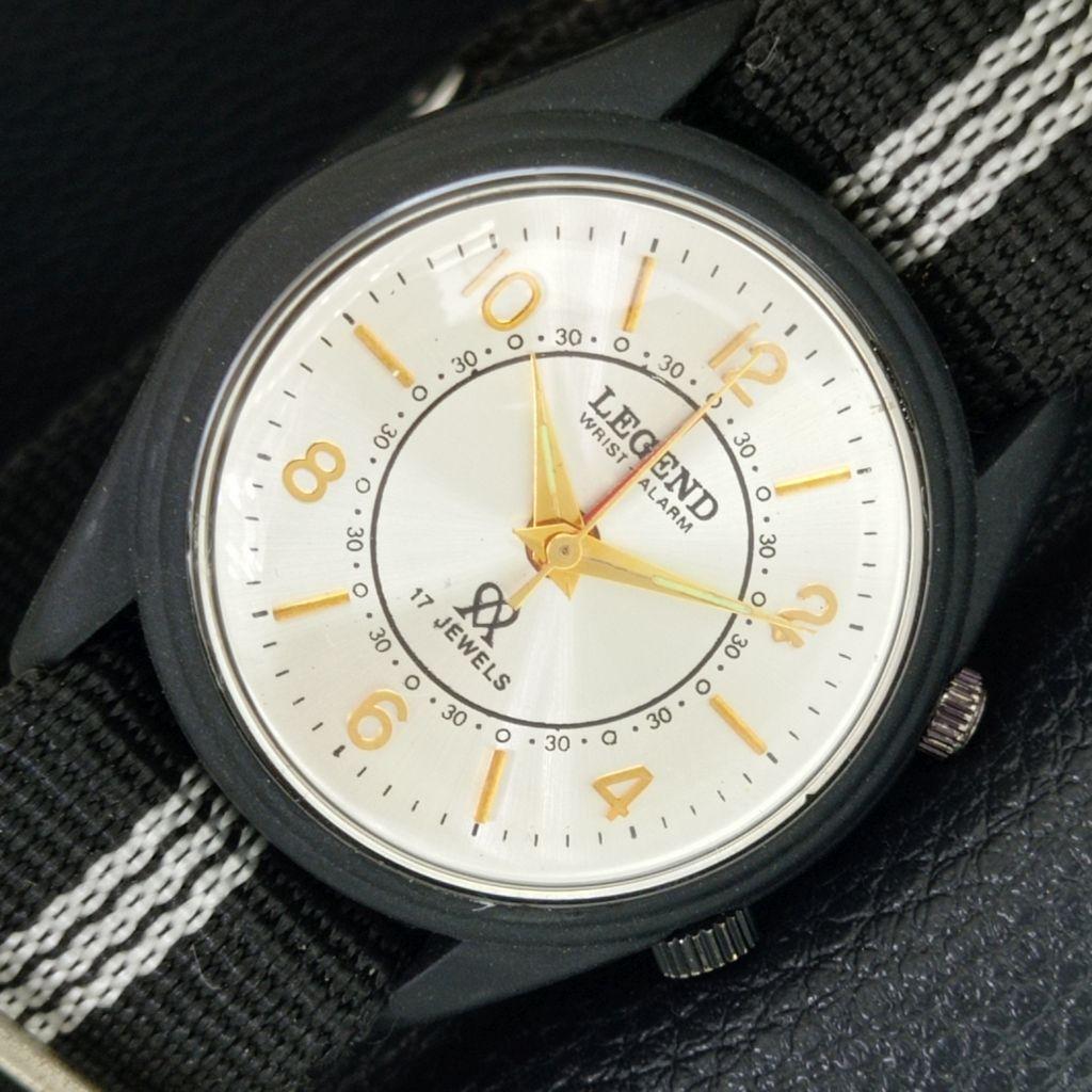 ВИНТАЖНЫЕ ЛЕГЕНДАРНЫЕ ШВЕЙЦАРСКИЕ МУЖСКИЕ МЕХАНИЧЕСКИЕ С БУДИЛЬНИКОМ ОТРЕСТАВРИРОВАННЫЕ ЧАСЫ a707545-1