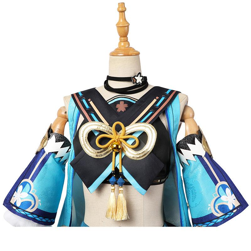 Kirara Cosplay Costume Courier Kirara Ears Tails Accessories Suit Women Momoka Costume New Skin