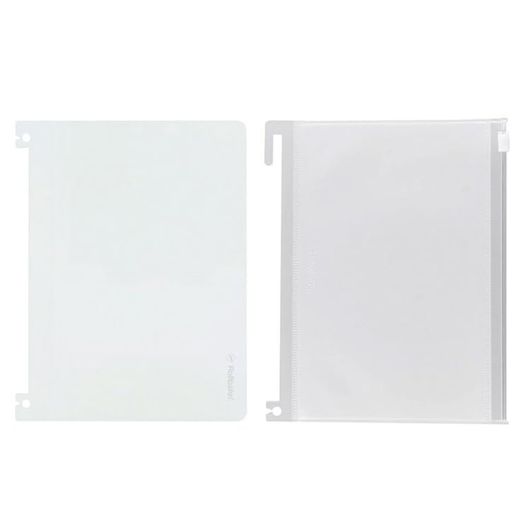 Protector for Rollbahn Pocket Memo L Slider case for Rollbahn Pocket Memo L [Delfonics] [2-piece set] / (clear)