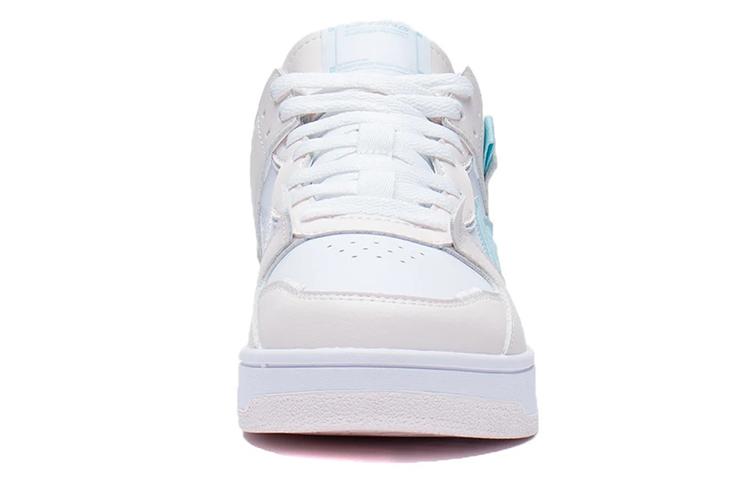 Li Ning Mystic Layer Pro Slip Resistant Abrasion Resistant Low Top Skateboard Shoes Women's White Pink AGCR314-6