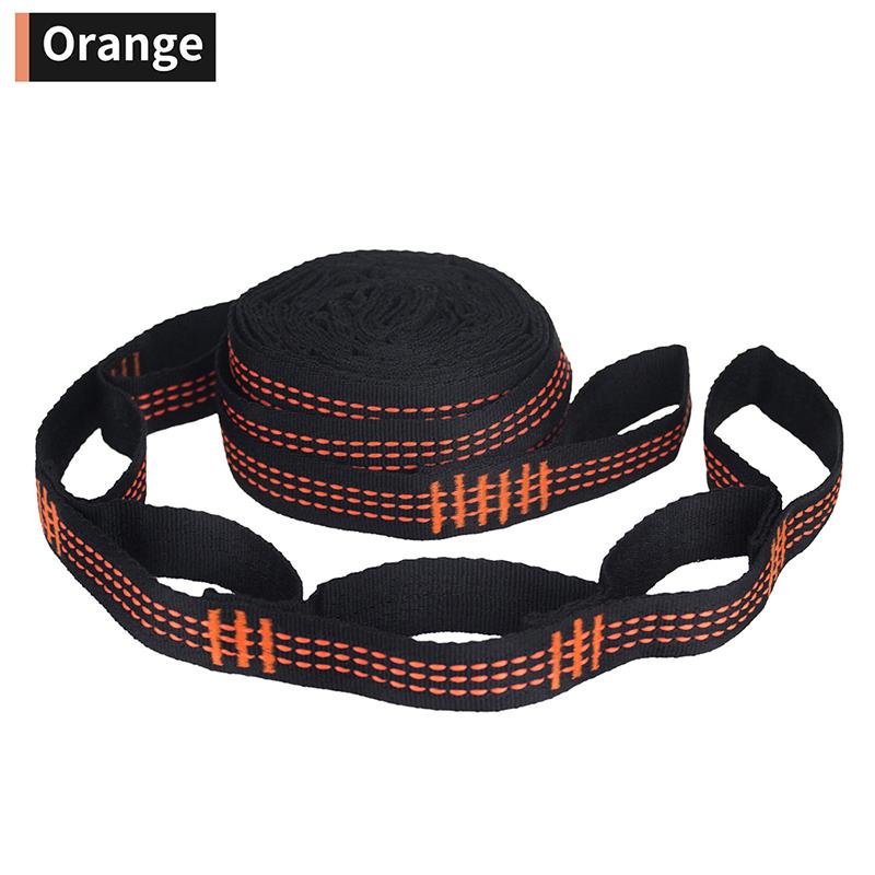 2PCS Lightweight Hammock Straps Extra Strong Non-Stretch Rope with 600lbs Breaking Strength for Outdoor Camping Travel