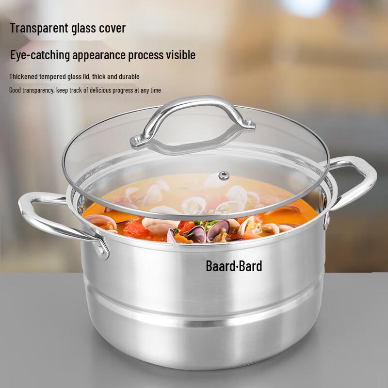 Ba erde BZ-302 Luxury Double Layer Steamer Pot