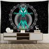 Constellation Cartoon Alien Tapestry Wall Hanging Abstract Art Hippie Tapiz Psychedelic Dormitory Home Decor