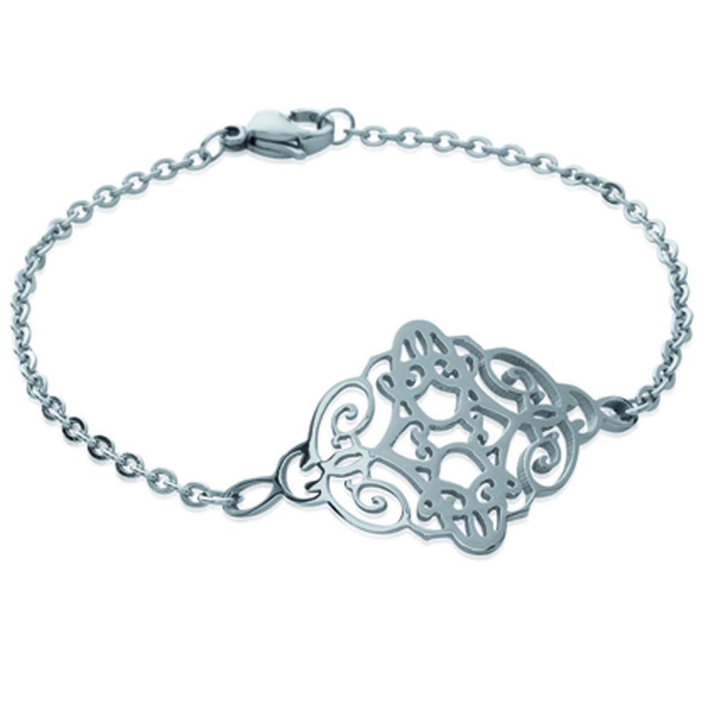 Les Trésors De Lily [L5650] - Stříbrný ocelový náramek 'Carmen' - 35x22 mm