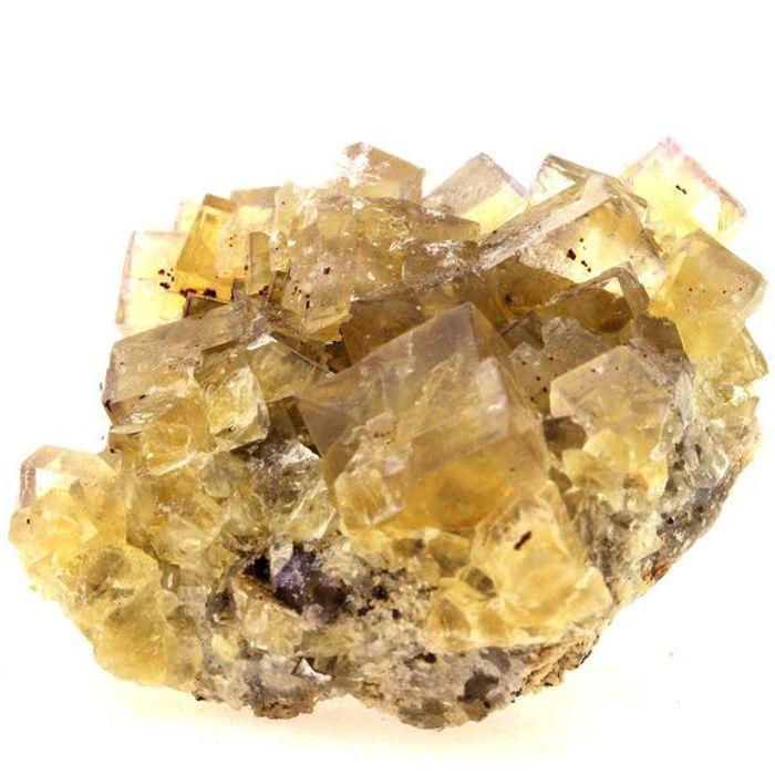 Pierres et Minéraux. Fluorite. 413.0 ct. Valzergues, Aveyron, Occitanie, France..