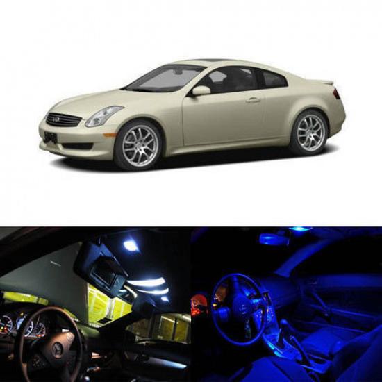 4 x Полный комплект светодиодных ламп для салона Для 2003-2007 Infiniti G35 Coupe Skyline