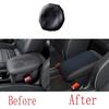 Black Car Middle Console Armrest Box Cover Leather Fit For VW Tiguan 2017-