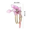 2-Piece Hair Ornament Set: Flower and Butterfly Design, Perfect for Hakama, Kimono, Yukata, and Other Traditional Japanese Clothing. Stylish U-Pin