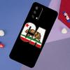 California Flag Case For Oppo A60 A80 A40 A6 A5 Pro A15 A16 A17 A57 A94 A74 A54 A76 A96 A18 A38 A58 A78 A98