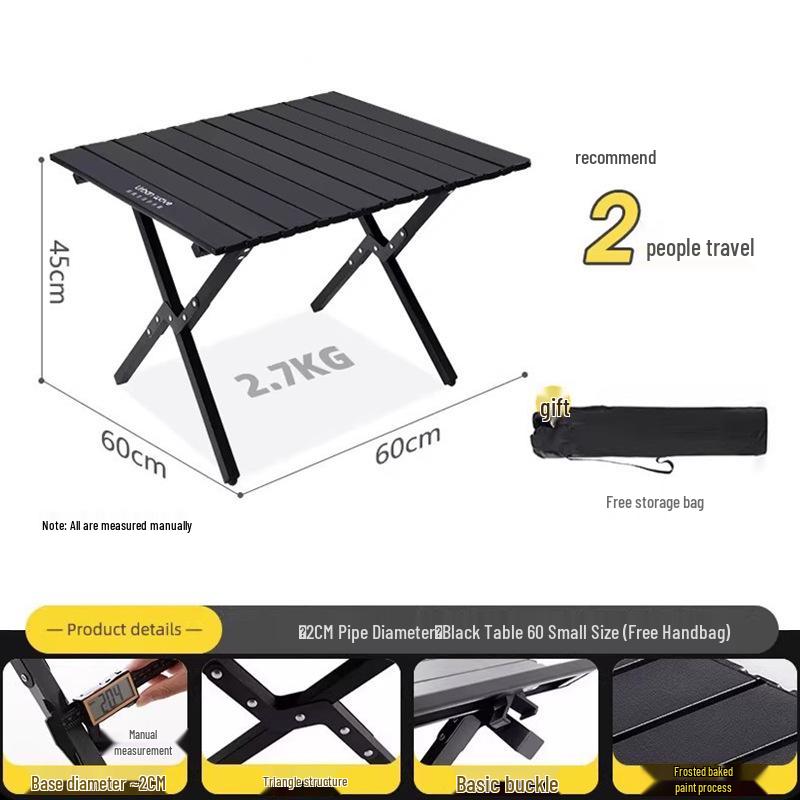 Kermit Outdoor Folding Chair Set: Portable Leisure Fishing & Camping Chair with Table