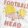 Hey Arnold! Unisex Adult Football Head T-Shirt