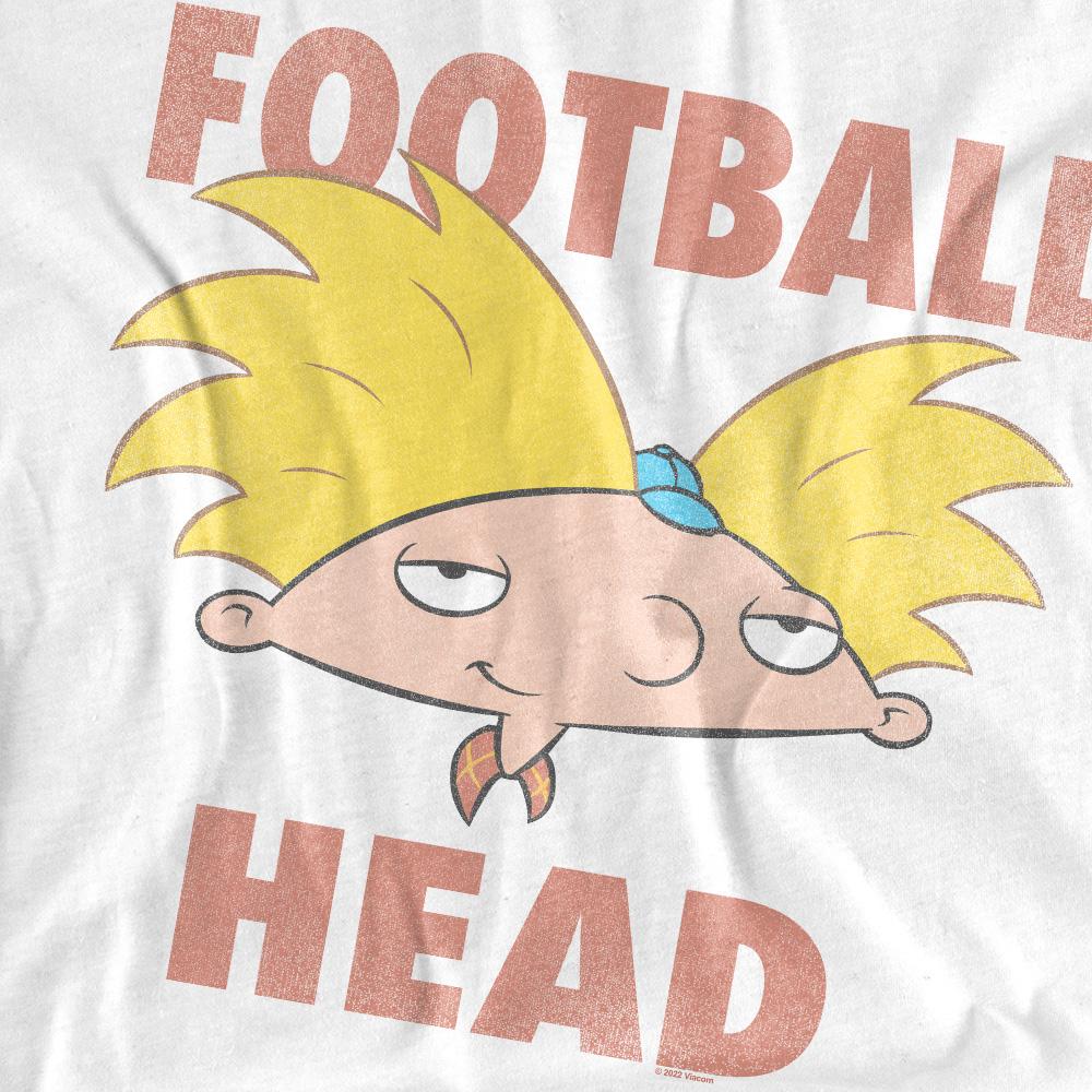 Hey Arnold! Unisex Adult Football Head T-Shirt