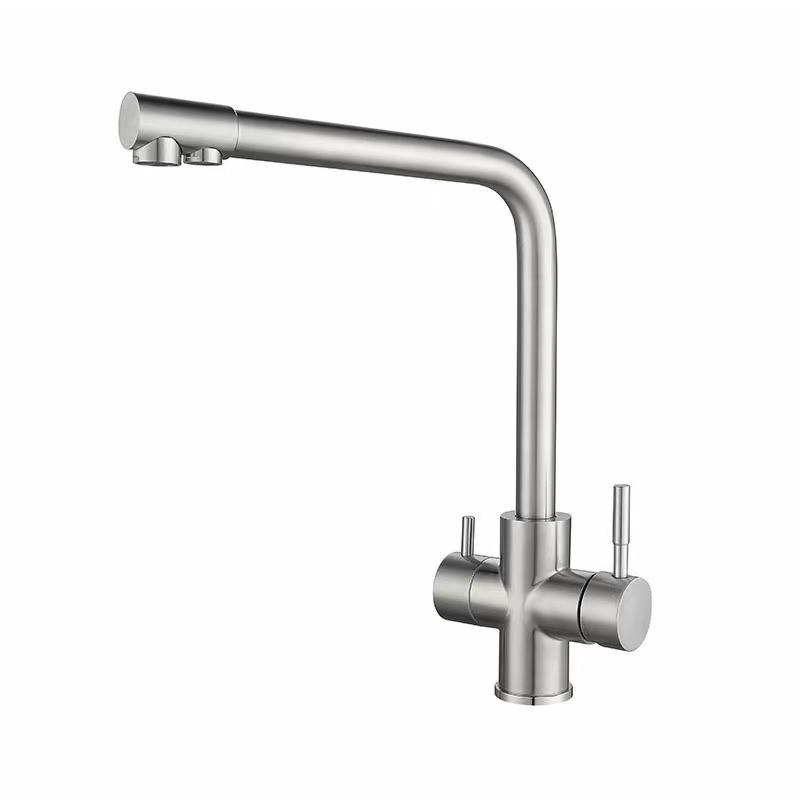 Rubinetto Purificatore Acqua Calda/Fredda Moderno in Acciaio Inossidabile 304 per Cucina e Bagno