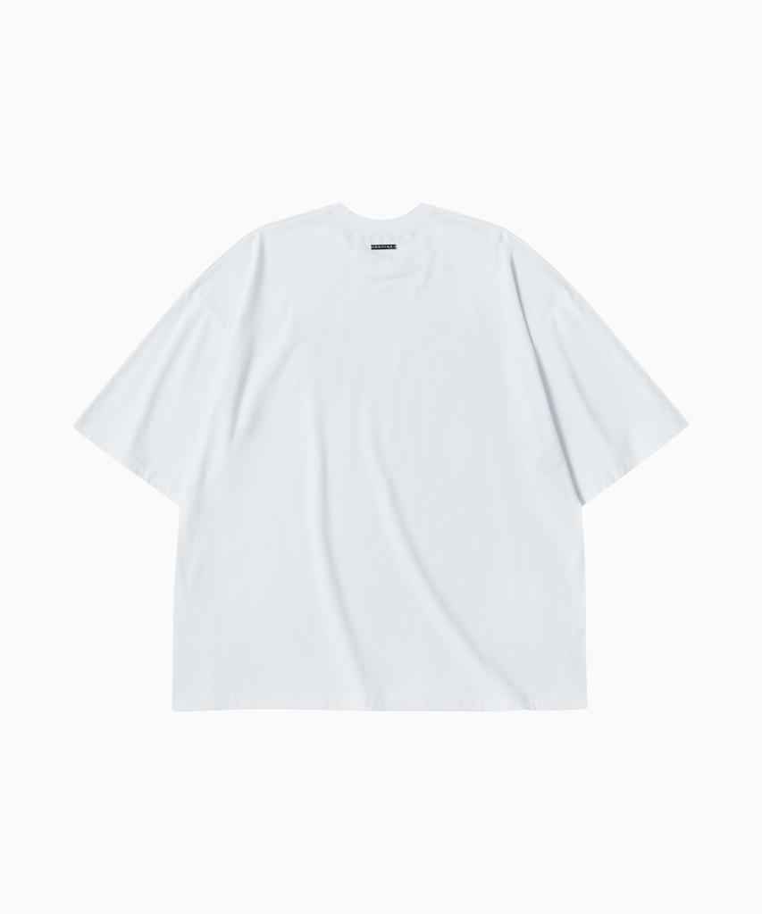 HUGVONE Brushed Symbol Oversized Short Sleeve 2 Colors
