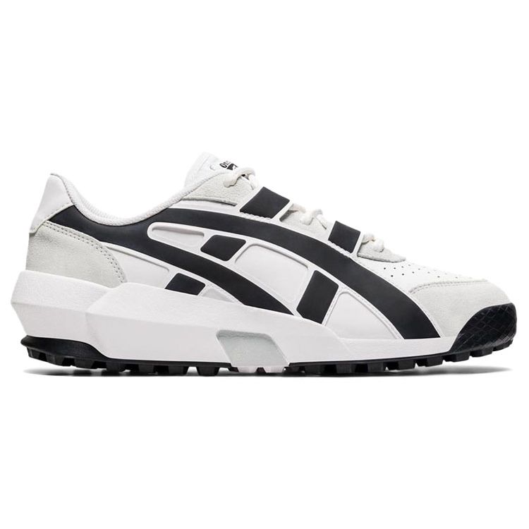 ONITSUKA TIGER Big Logo Trainer Casual Comfortable Slip-Resistant Durable Lightweight Low-Top Lifestyle Shoes Unisex Sneaker White Black 1183A419-102