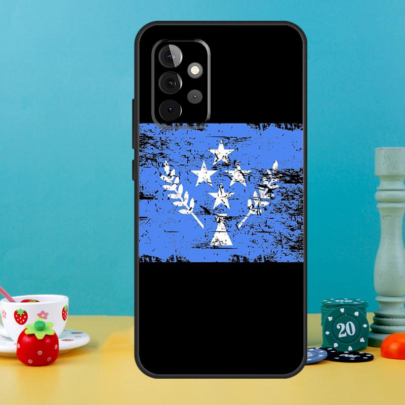 Kosrae Flag Case For Samsung Galaxy A05 A36 A56 A26 A16 A53 A33 A13 A12 A32 A52 A55 A35 A15 A54 A34 A14