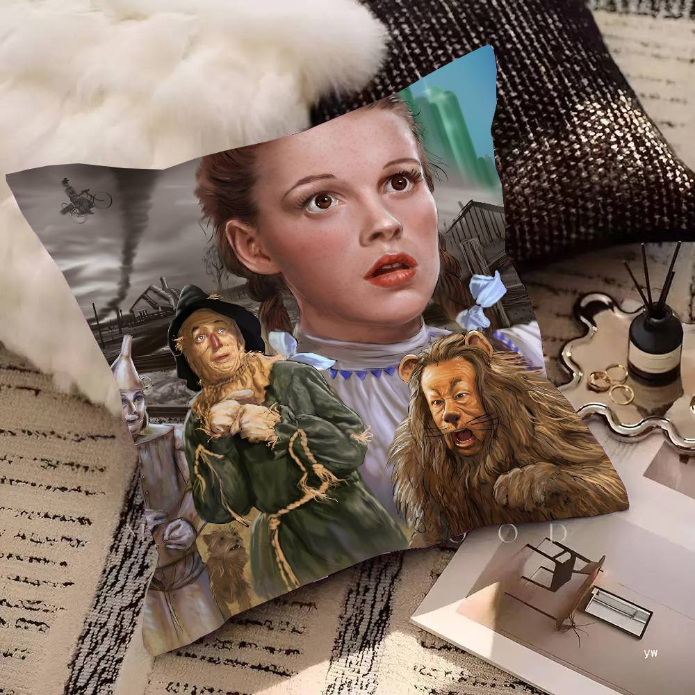 T-The Wonderful Wizard Of Oz Pillow Case Square Pillow Bedroom Sofa Leisure Comfort Cushion Car Living Room Home Decoration