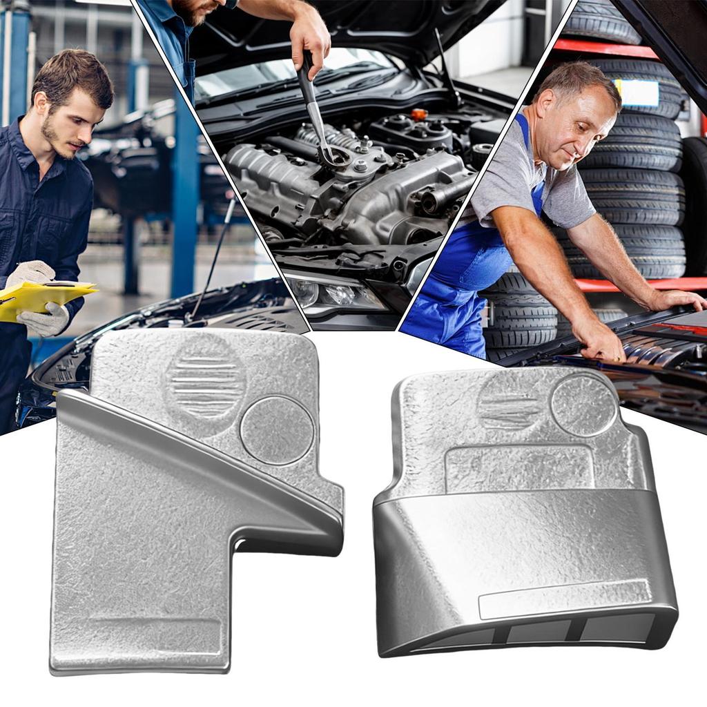 Belt Installation Tool Zinc Alloy Timing Installer 2 Pieces Auxiliary Pulley Belt Removal Tool For Auto Truck Vehicle Sedan SUV
