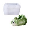 Easy Demold Silicone Mould for Handmade Succulent Planter Cabbage Dog  Flower Pots Making Mold Jewelry Making Tool