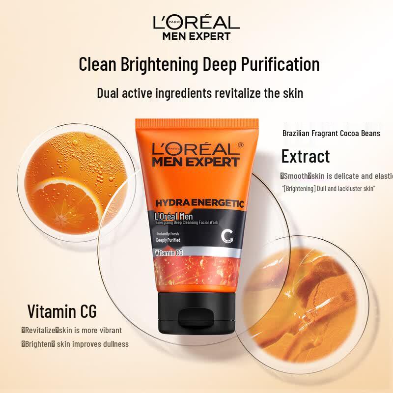 L Oréal Men Expert Deep Cleansing Facial Cleanser 100ml