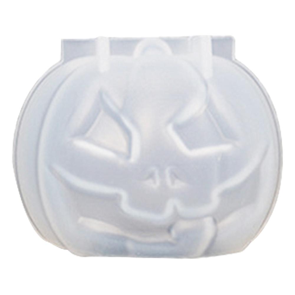Halloween Silicone 3D Pumpkin Candle Holder Mould for Home Party (Angry Pumpkin)