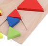 TG50025 WOODEN BLOCKS FIGURES TRIANGLES puzzle fractions