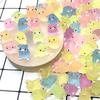 1/5Pcs Mini Luminous Piggy Decor Car Dashboard Home Ornaments Diy Accessories