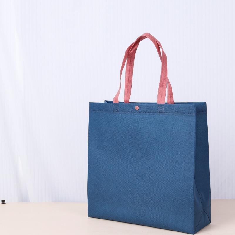 Vertical Version Non-woven Shopping Sack Reusable Portable Bag Large Capacity Tote Pockets Used for Shoe Boxes Clothes Books Gift Packag Storage Pouch