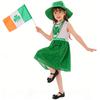 St. Patrick's Children's Performance Dress Irish Party Stage Performance Dr