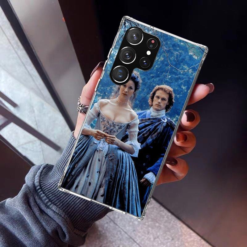 Outlander TV Handyhülle Für Samsung Galaxy S23 S24 S25 Edge S26 Ultra S22 + S21 Plus S20 FE Hülle Silikon Druckschale Galaxy S2