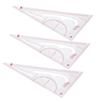 3Pcs Sewing Garment Ruler Clothing Bendable Draw Multifunctional Curve Embroidery Supplies