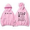 Hip Hop Streetwear Sam and Colby Xplr-r Hoodies Graphic Clothes Heavy Mental Fashion Sweatshirts Soft Hooded Men Hoodie