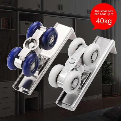 Roller Kit Furniture Accessories Sliding Door Wheel Hanging Wheel Cabinet Nylon Pulley Door Rollers