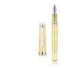 Luxury Jinhao 82 Peacock Blue Fountain Pen Acrylic Pen Spin Golden EF F Nib Business Office School Supplies Writing Ink Pen