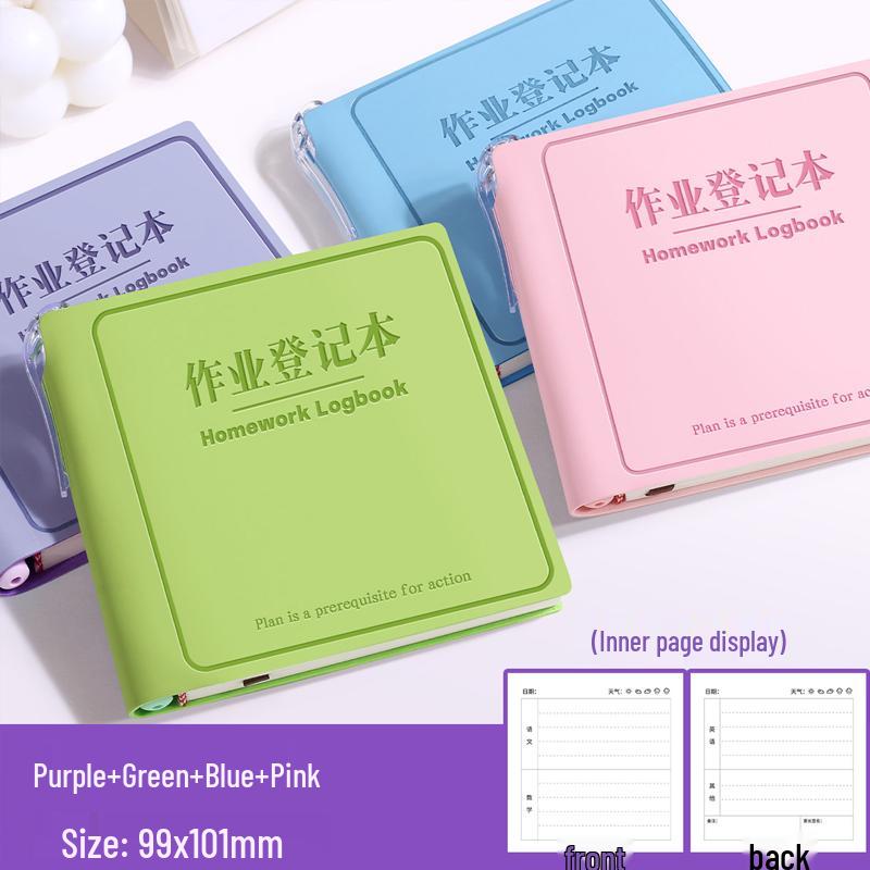 Grade 1 Mini Homework Notebook for Primary Students